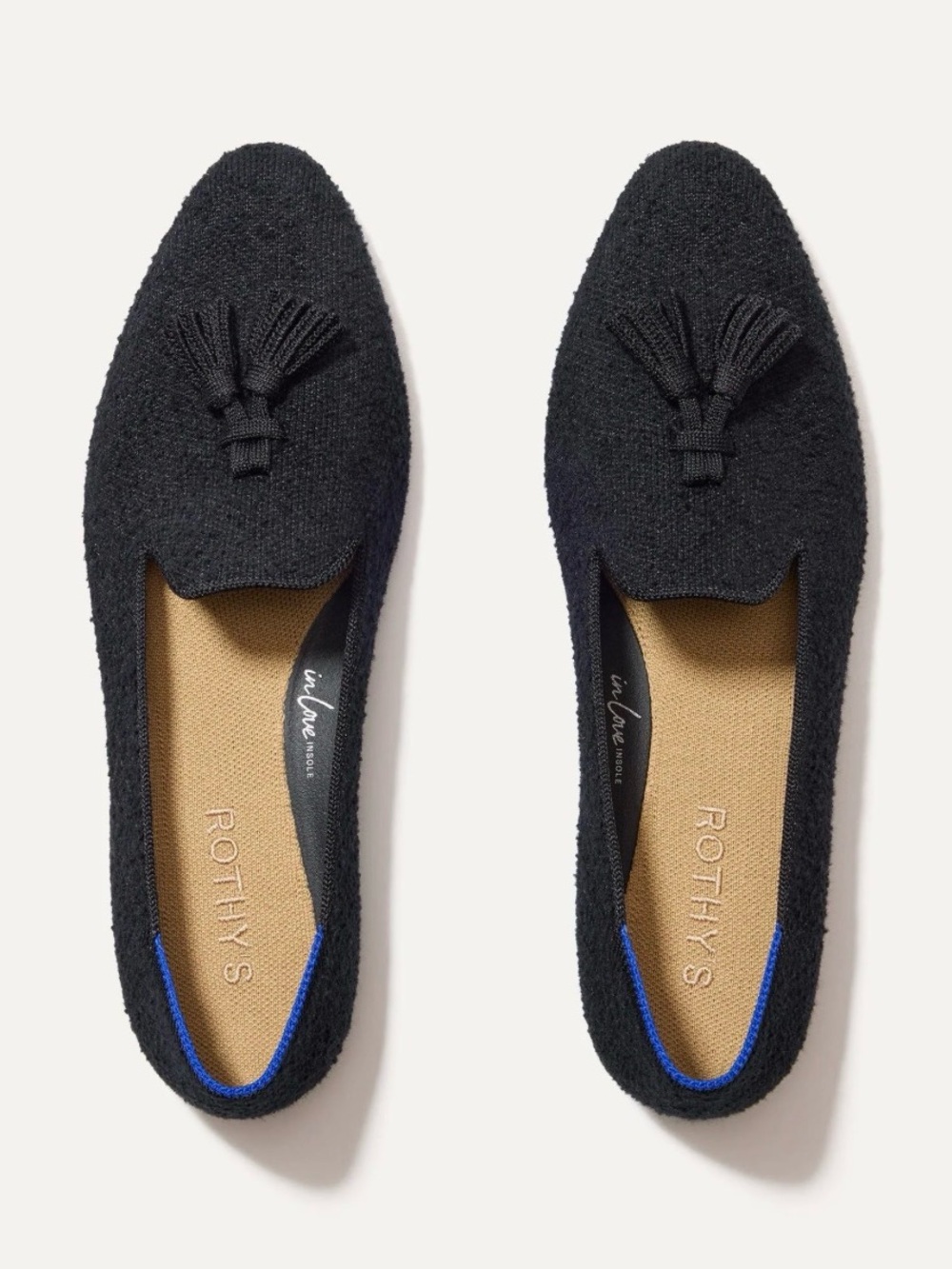 NIB Rothy’s The Almond Tassel Loafer Size 7